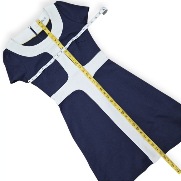 Boden Womens 4R Dress Block Color Retro Mod Lined - Picture 3 of 10